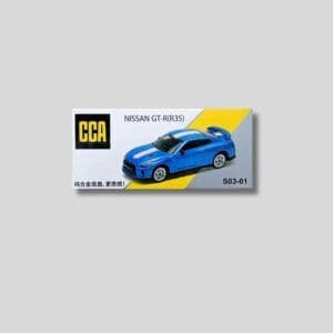 CCA Nissan GT-R R35 – Blue | 1:64 Scale Die-Cast Sports Car India