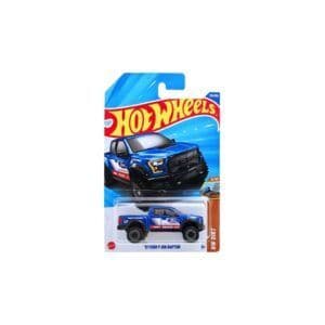 Hot Wheels ’17 Ford F-150 Raptor – 2025 HW Dirt 9/10 | Collector #170/250 – Blue Off-Road Pickup