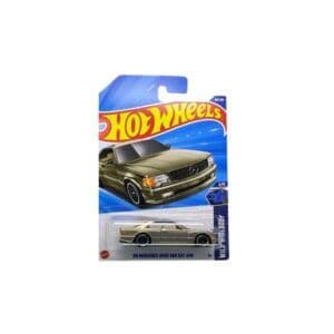 Hot Wheels ’89 Mercedes-Benz 560 SEC AMG – 2025 HW Wild Widebody 2/5 | Collector #180/250 – Gold Widebody Coupe