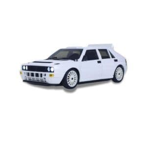 LDRC LD2803 – 1/28 Scale RWD Radio High-Speed Mini Controlled Drift Car (White)