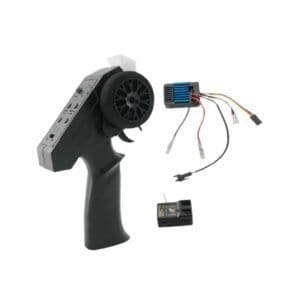 MN88K RC Car 2CH Remote + 50A ESC + Receiver Upgrade Kit – Modification Set for 1/18 & 1/12 RC Cars