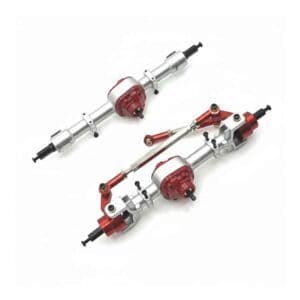 MN Model Metal Front & Rear Axle Assembly – Upgrade Parts for MN99S, MN86S, MN90 & MN82