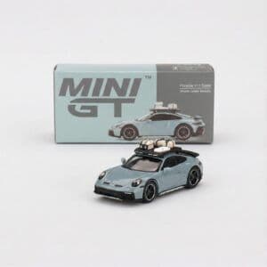 Mini GT Porsche 911 Dakar – Shade Green Metallic (1:64 Imported Model)