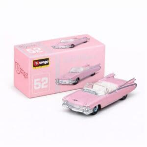 Official Bburago 1959 Cadillac Eldorado Biarritz 1:64 Die-Cast Scale Model Car