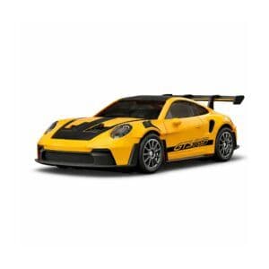 Hstar 1:43 Porsche 911-Style Metal Alloy RC Drift Car 4WD with Gyro & LED – Yellow