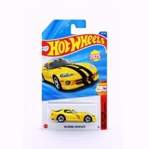 Hot Wheels ’96 Dodge Viper GTS – Then & Now | 1:64 Scale Diecast Car (2025, Imported)