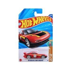 Hot Wheels 2025 ’95 Mazda RX-7 Drift/Deraper – 1:64 Scale 70s vs 90s Series 163/250 (9/10)