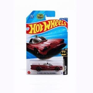 Hot Wheels TV Series Batmobile – Red | 1:64 Scale Diecast | Batman Series | Mainline | 103/250 (Imported)