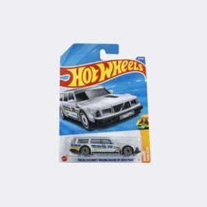 Hot Wheels Volvo 240 Drift Wagon – Silver | 1:64 Scale Diecast | HW Wagons Series | Mainline | 227/250 (Imported)