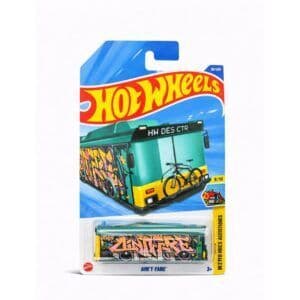 Hot Wheels Ain’t Fare – 1:64 Scale Die-Cast Taxi Fantasy Car (Imported)