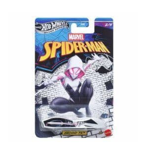 Hot Wheels Ground FX – Marvel Spider-Man (Silver Series) | 1:64 Die-Cast Collectible