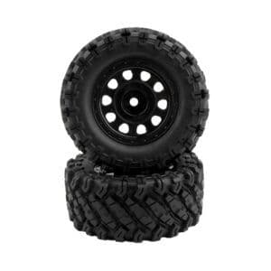 MJX Hyper Go P12Y10B RC Car Tires / Wheels – 2PCS Replacement Wheels for H12Y / H12Y+ / H12P 1/12 RC Car (India)