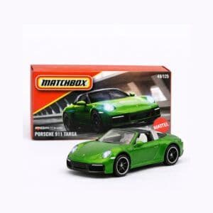 Matchbox Porsche 911 Targa – 49/125 | 1:64 Die-Cast Sports Car | Sealed Box | Official Porsche Licensed Model