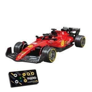 Trasped 1:64 Ferrari F1 Mini RC Car 2.4GHz – Alloy Body Speed Control | India