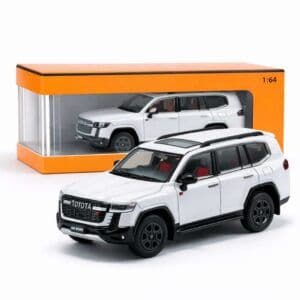 GCD Toyota Land Cruiser 300 Black 1:64 Scale Die-Cast SUV Model Car Premium Miniature