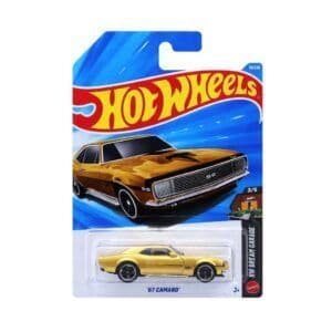 Hot Wheels ’67 Camaro Gold 1:64 Diecast Mainline 56/250 Imported 9CNCCK