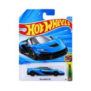 Hot Wheels McLaren W1 Blue 1:64 Diecast C Case Mainline 74/250 Imported
