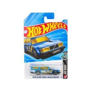 Hot Wheels Volvo 240 Drift Wagon Blue 1:64 Diecast C Case Mainline 69/250 Imported