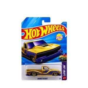 Hot Wheels Bounce ‘N Bass Gold Purple 2026 1:64 Die-Cast Car 17/250 9CNDDG