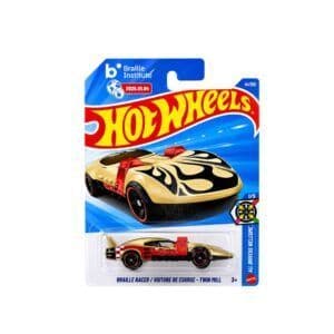 Hot Wheels Braille Racer Twin Mill Gold (40/250) HW All Drivers Welcome 1/5 – 1:64 Scale