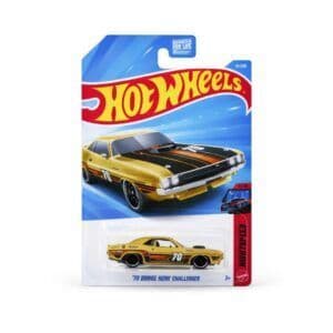 Hot Wheels ’70 Dodge HEMI Challenger Gold 1:64 Diecast Mainline Imported 9CNCCK