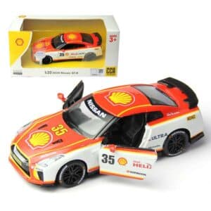 CCA 1:32 2020 Nissan GT-R Diecast Model – Shell Racing Edition | India