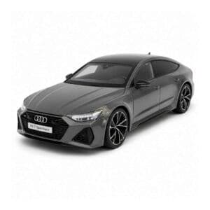 1:18 Audi RS7 Sportback Diecast Model Car (Grey) – Licensed Metal Collectible with Remote Key, Lights & Sounds