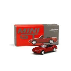Mini GT Eunos Roadster Classic Red 1:64 Diecast Model Car | Mazda MX-5 Miata | India