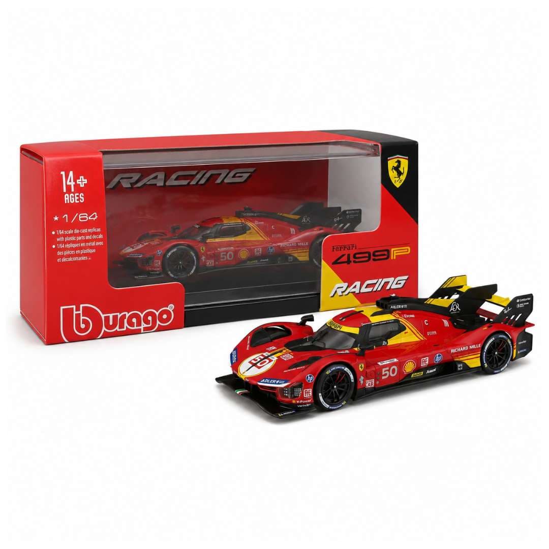 Bburago Ferrari 499P #51 AF Corse Racing 1:64 Scale Die-Cast Model Car