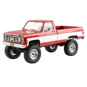 FMS FCX18S Chevrolet K10 V2 1/18 Scale RTR 4WD RC Rock Crawler – Red