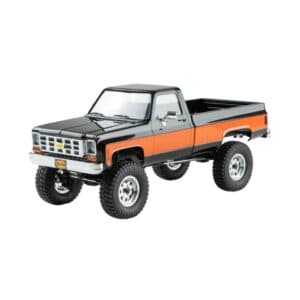 FMS FCX18 Chevrolet K10 V2 1/18 Scale RTR 4WD RC Rock Crawler – Black