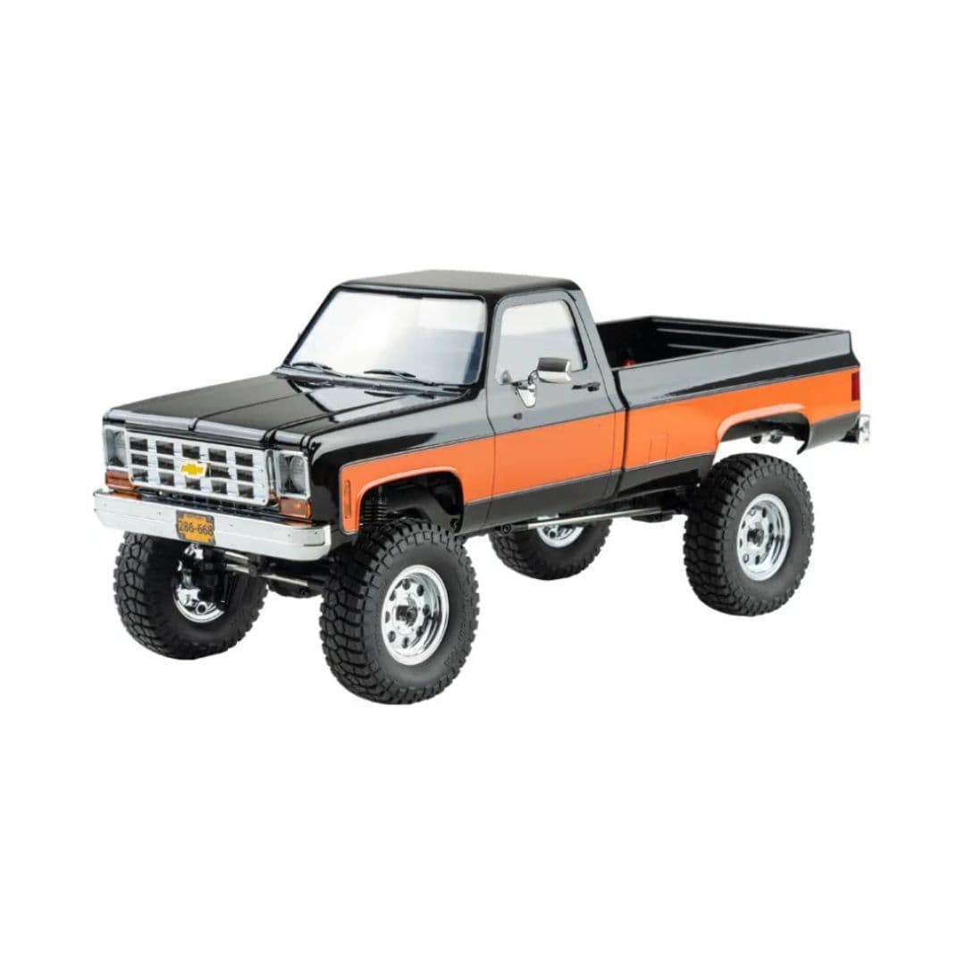 FMS FCX18 Chevrolet K10 V2 1/18 Scale RTR 4WD RC Rock Crawler – Black