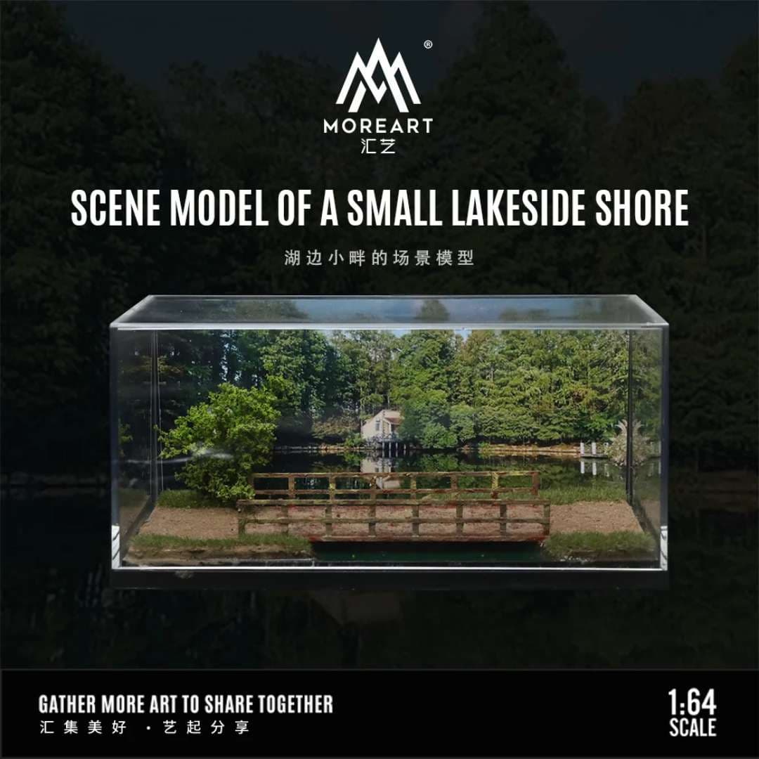 MoreArt 1:64 Small Lakeside Shore Scene Model – MO901309