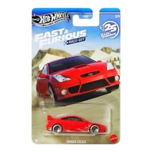Hot Wheels Silver Series Fast &amp; Furious Race-Off Toyota Celica 1:64 Die-Cast Car