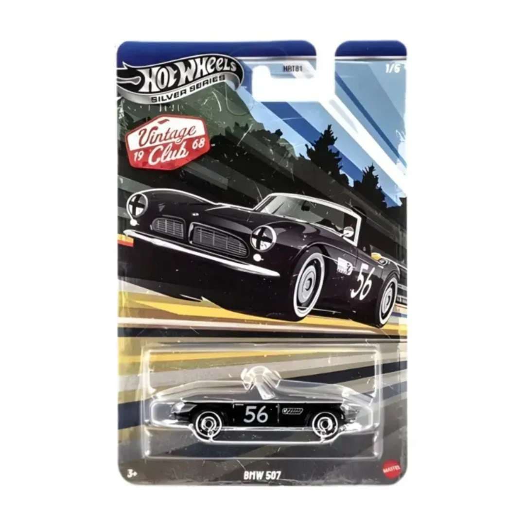 Hot Wheels Silver Series Vintage Club 1968 BMW 507 Imported 1:64 Die-Cast Car
