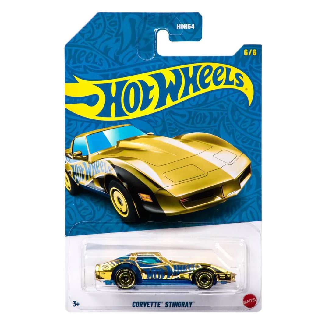 Hot Wheels Corvette Stingray 1:64 Scale Die-Cast Sports Car