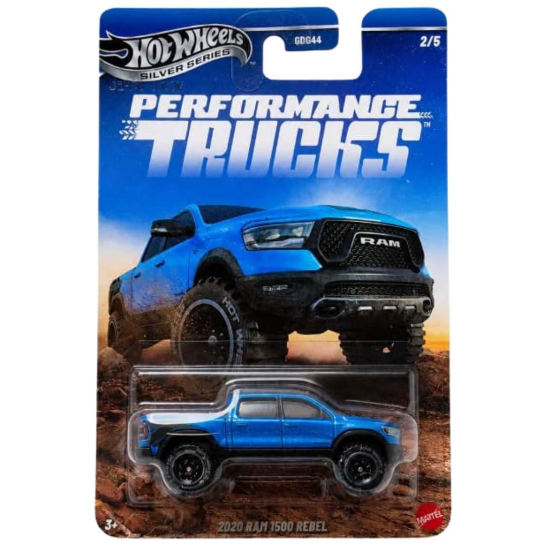 Hot Wheels Silver Series 2020 RAM 1500 Rebel 1:64 Die-Cast Pickup Truck