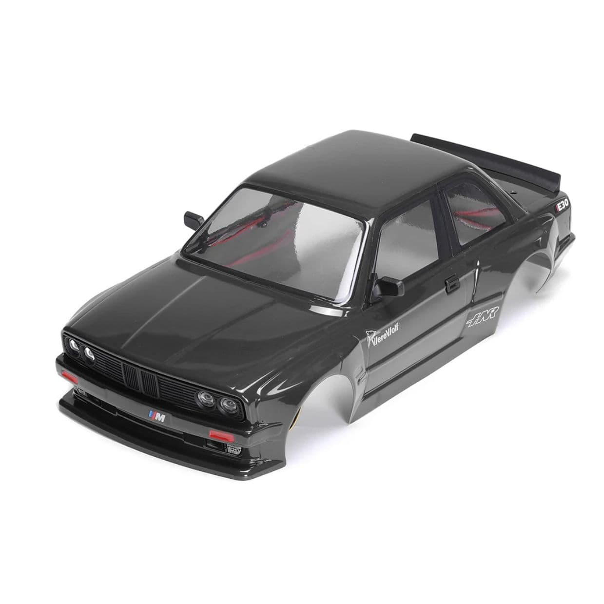 HNR H98265-2 Black BMW E30 Body Shell with LED Lights | 9803 Werewolf / FTX EVO30
