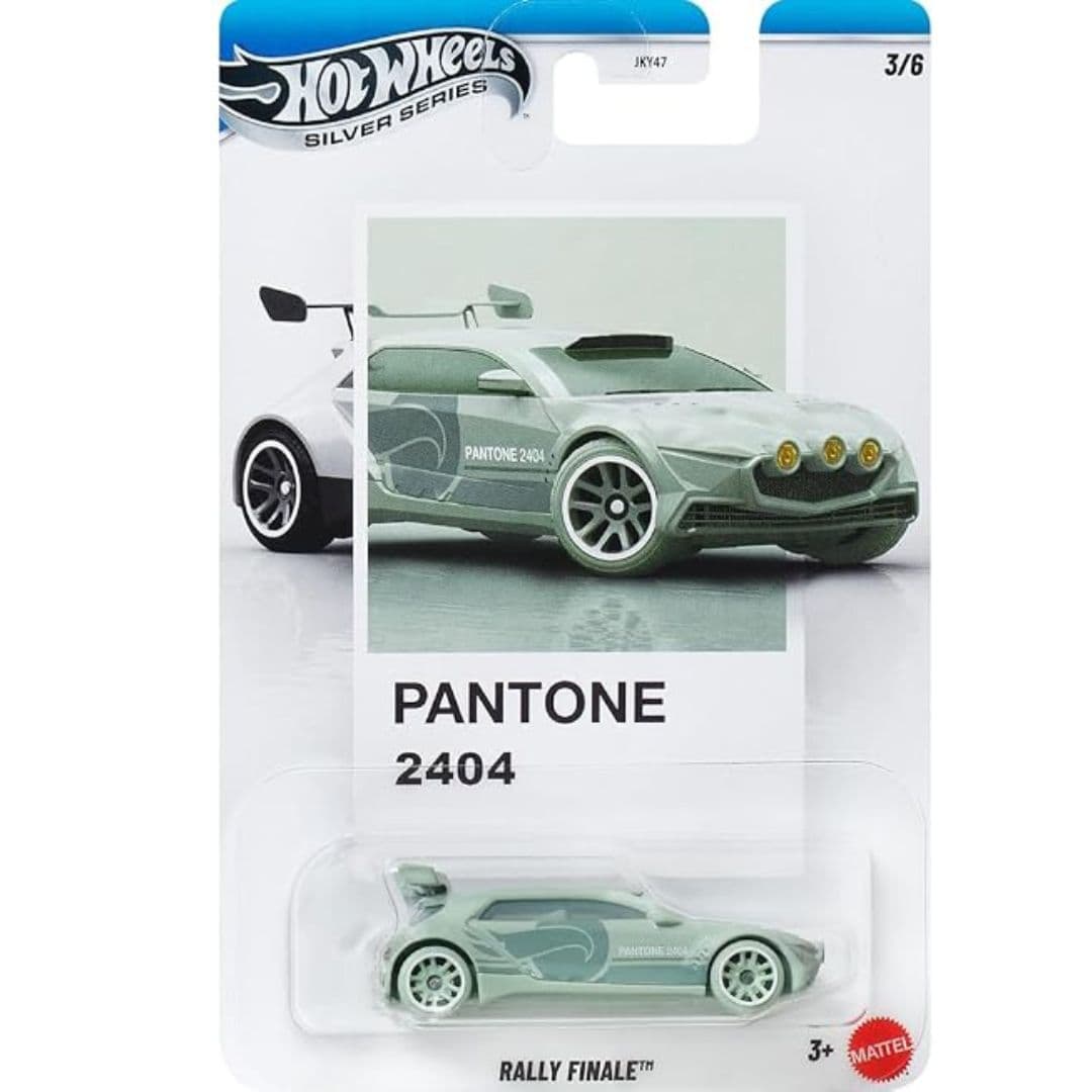 Hot Wheels Silver Series Pantone 2404 Rally Finale 1:64 Scale