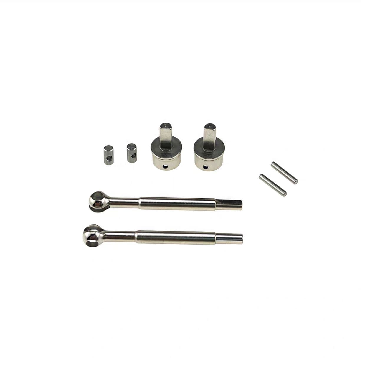 MJX Hyper Go H18P 1/18 Metal Front Axle CVD Drive Shaft Upgrade Set