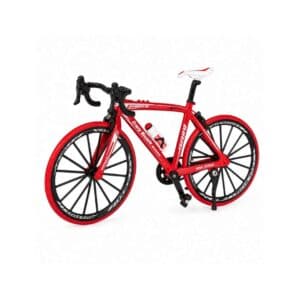 1:10 Scale Metal Die-Cast Road Bicycle Model – Red | Collectible Display Bike