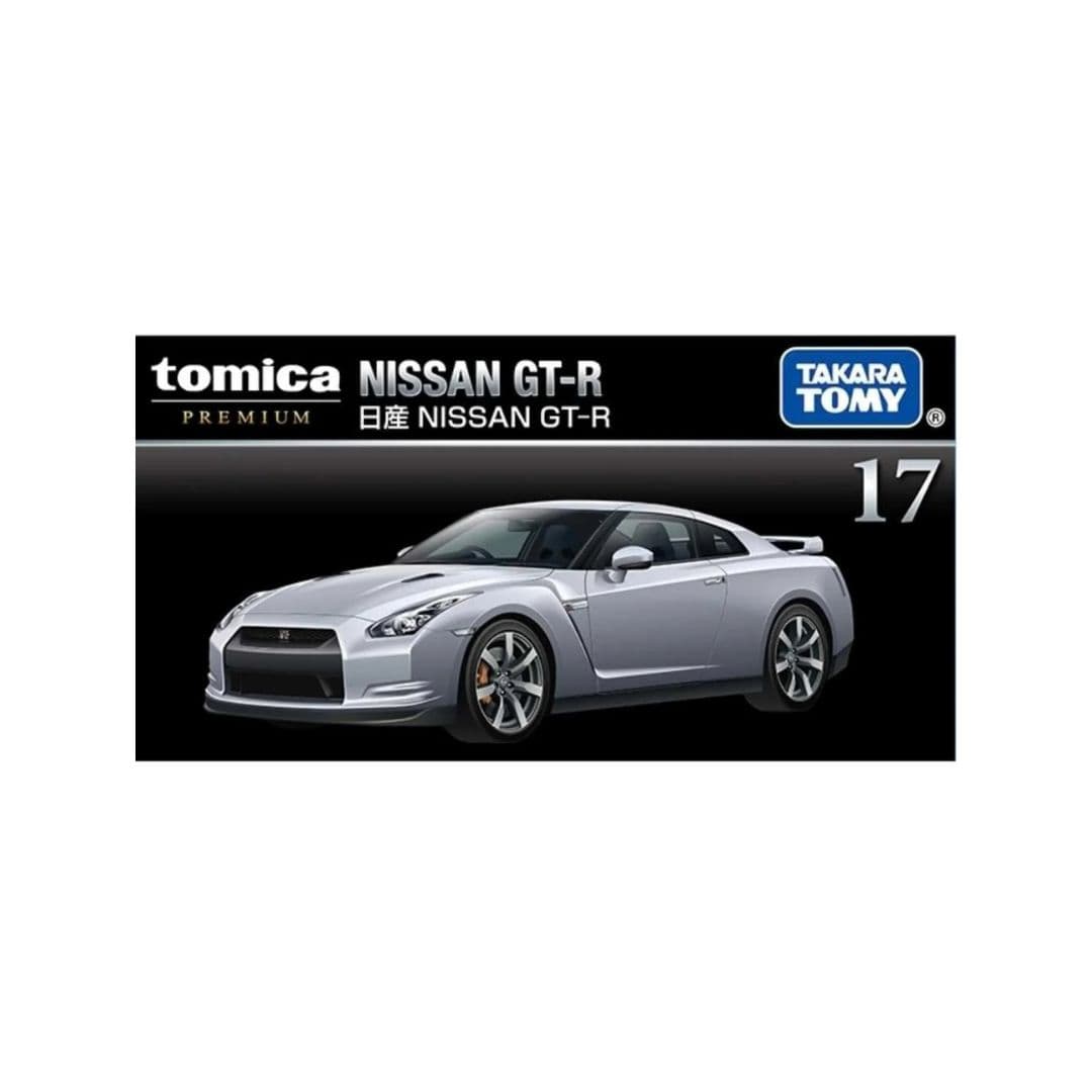 Takara Tomy Tomica Premium No. 17 Nissan GT-R R35 1:62 Scale – Silver