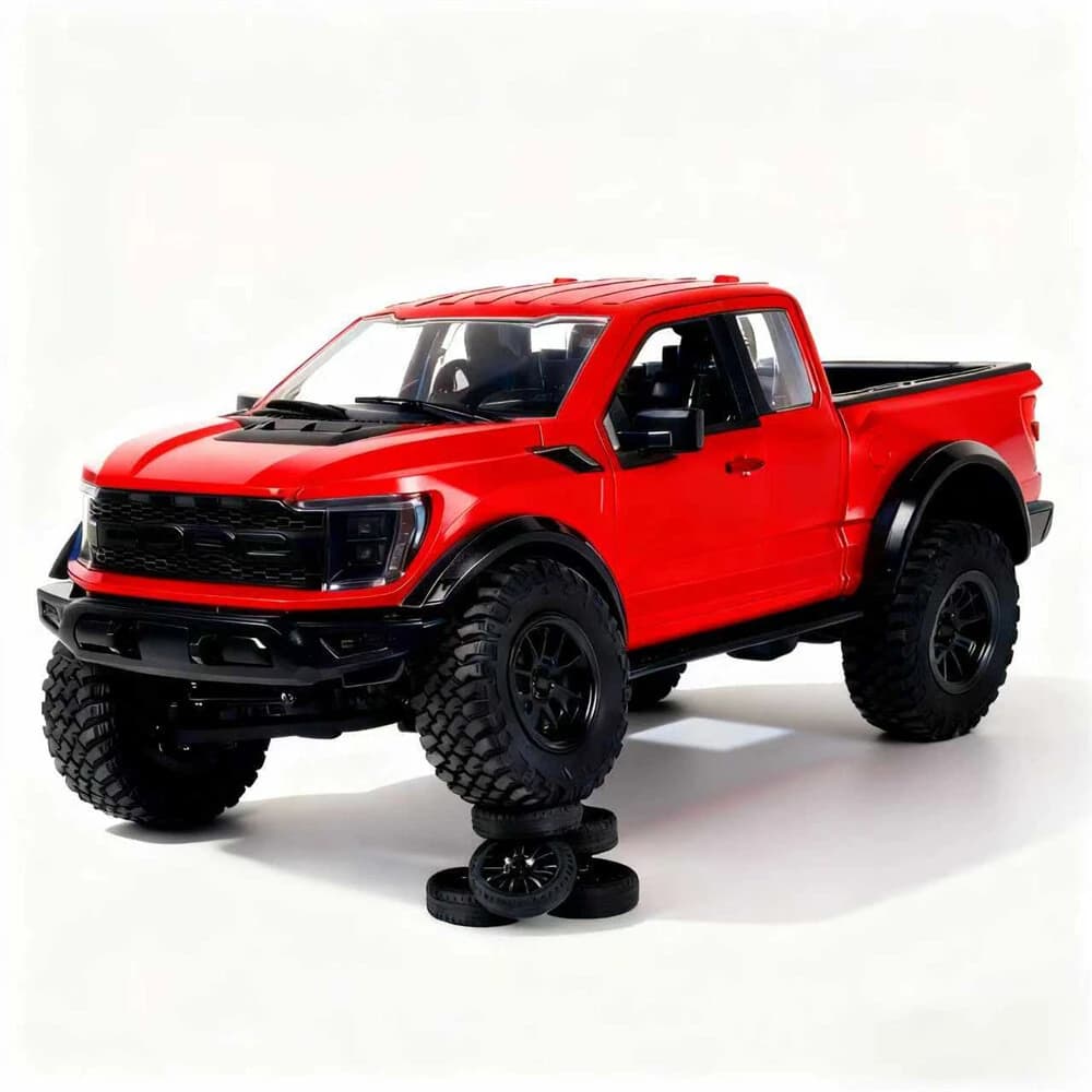 HSTAR R12-01Q F150 Ford Raptor 1/12 Scale 4WD RC Crawler Pickup Truck RTR Red | India