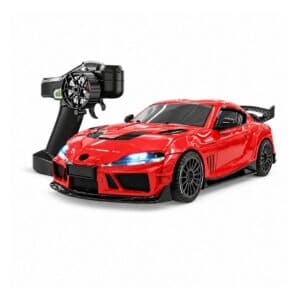 JXC SP4301 Toyota Supra 1/43 Scale 4WD RC Drift Car with Gyro – Official Licensed Red Edition | India