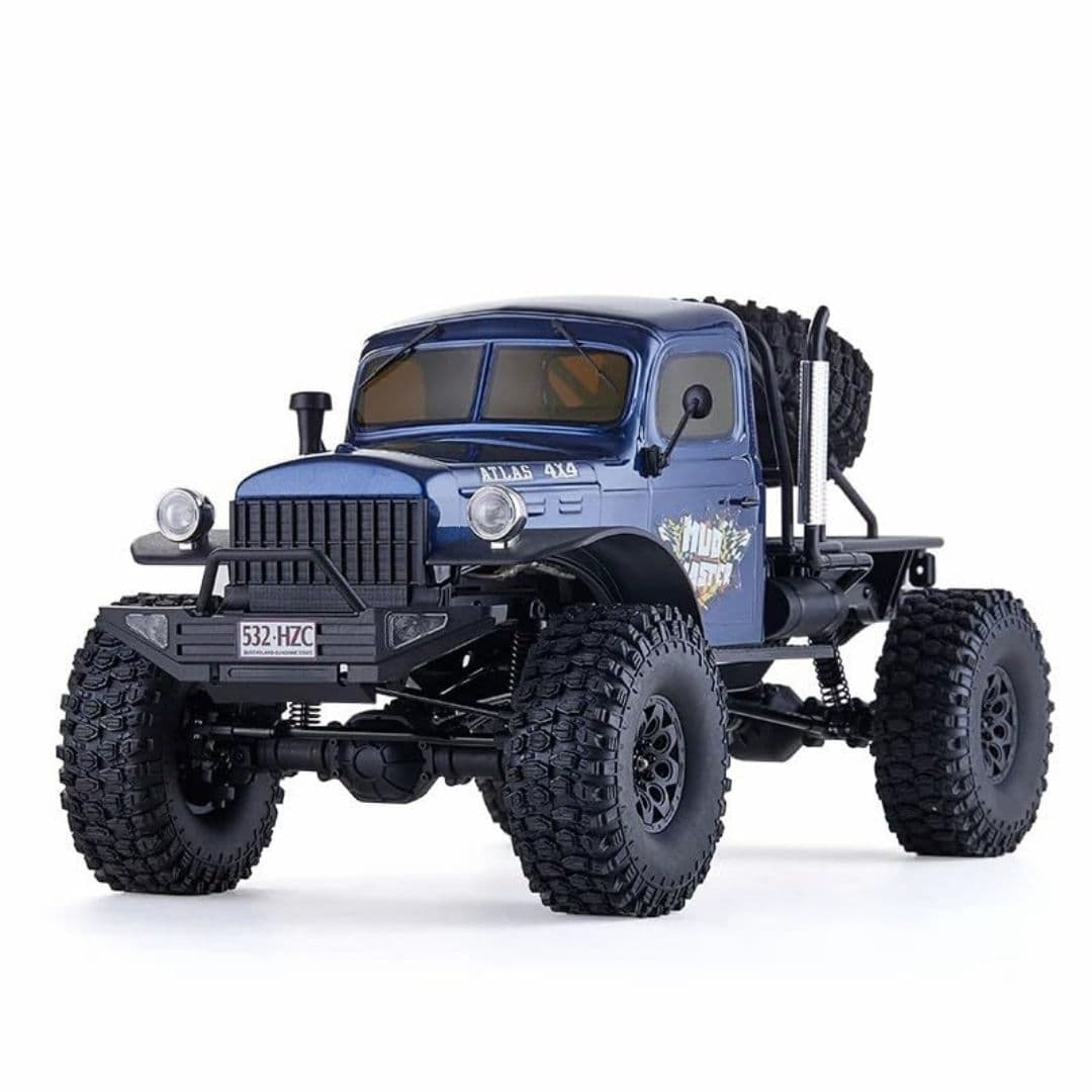 ROCHOBBY 1:10 Atlas 4×4 RS Off-Road RC Crawler Truck RTR – Blue