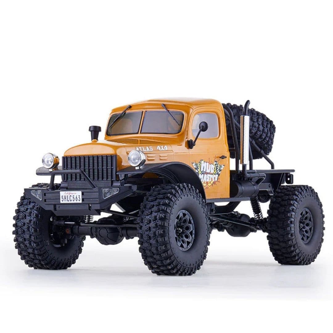 ROCHOBBY 1:10 Atlas 4×4 RS Off-Road RC Truck RTR – Yellow