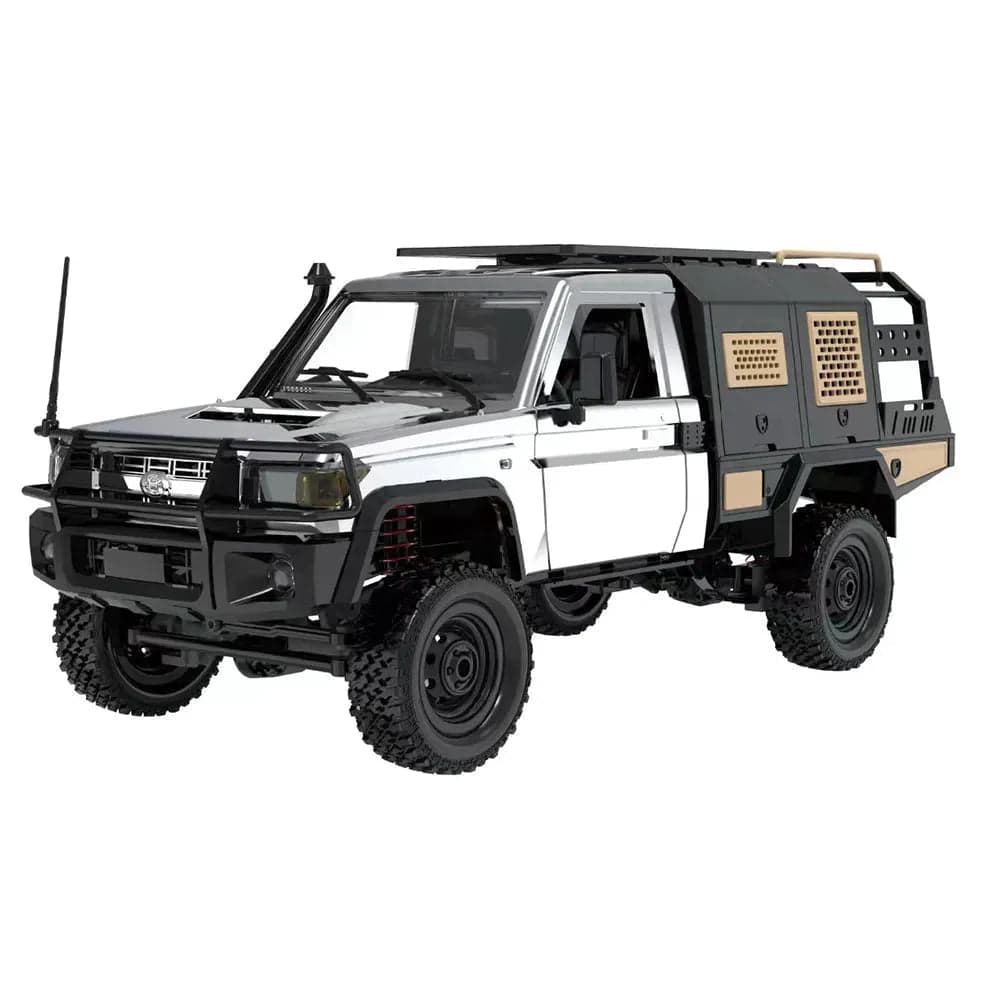 MNRC MN82S 1/12 Scale Toyota Land Cruiser LC79 4WD RC Car – RTR (Licensed) – Silver