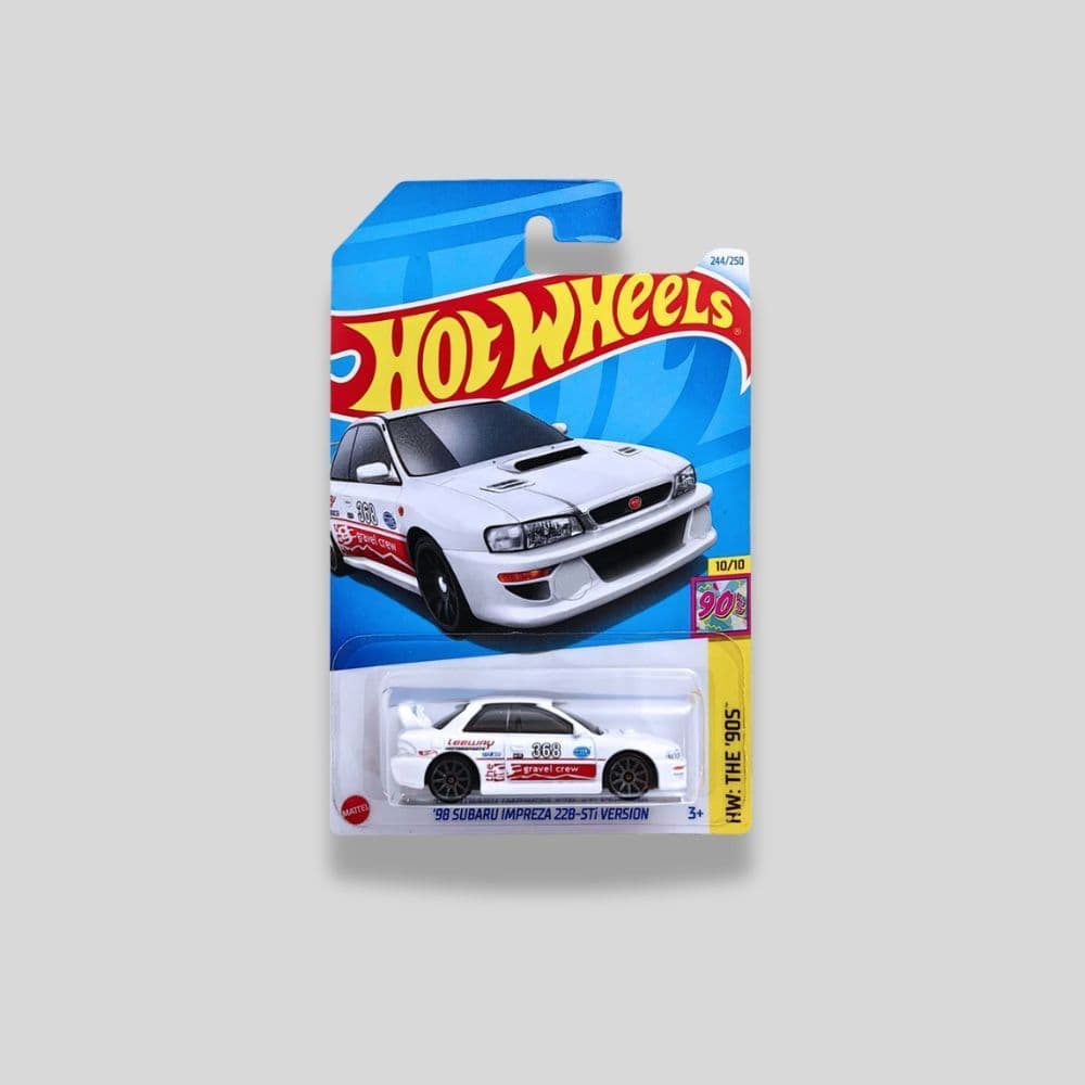 Hot Wheels 1:64 – 1998 Subaru Impreza 22B-STi Version (244/250) – HW The ‘90s Series (10/10)