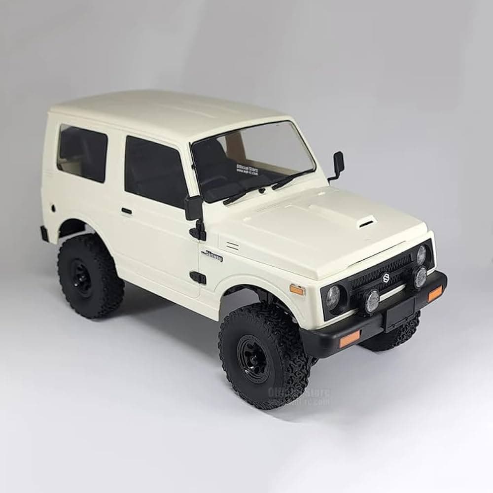 WPL C74 Jimny Gypsy RC Crawler Car 1/10 Scale – Officially Licensed Suzuki Jimny India (White)