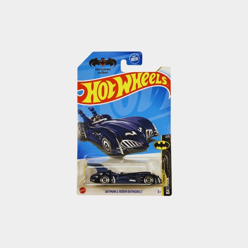 Hot Wheels 2025 – Batman & Robin Batmobile | Batman Series | 1:64 Die-Cast | 2/250 | 2/5
